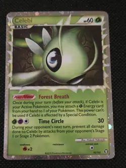Pokemon CELEBI Prime 92/102 HgSs Triumphant - Image 1