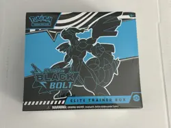 Pokemon TCG Scarlet & Violet Black Bolt Elite Trainer Box ETB - Image 1
