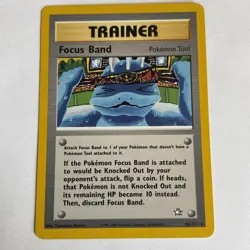 LP/MP Pokemon TCG Focus Band 86/111 Neo Genesis - Image 1