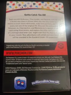 Pokemon TCG Scarlet and Violet 151 Booster Bundle Set - 290-85321 820650853210 - Image 2