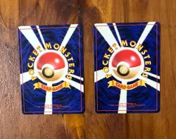 VTG Japanese Pokemon #50 Diglett & #51 DARK DUGTRIO Rocket Gang NEVER PLAYED! - Image 2