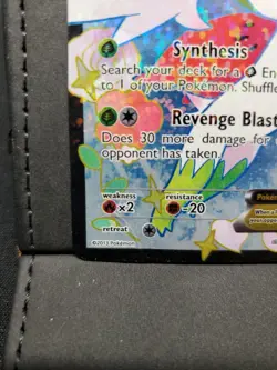 Shaymin EX RC21/RC25 Pokemon TCG Legendary Treasures DMG - Image 2