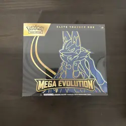 Pokemon TCG Mega Evolutions Lucario Elite Trainer Box ETB - BRAND NEW SEALED - Image 1