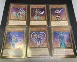 Yugioh Dark Magician Girl MVP1-ENG 1. Edition Gold Rare Set NM - Image 1