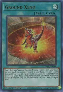Ground Xeno [WISU-EN006] Ultra Rare Lightly Played 1st Edition - Image 1