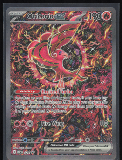 Oricorio ex 024 Pokemon MEP: Mega Evolution Black Star Promo NM Pokemon Card - Image 1