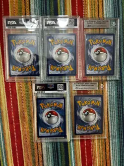 5x Graded Pokemon Lot - PSA 9 Zoroark ex, Jasmine’s Gaze, Radiant Charizard, BGS - Image 3