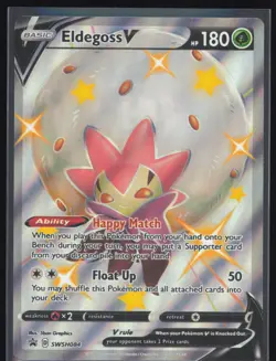 Eldegoss V Holo SWSH084 Sword & Shield Promo Pokemon Card NM - Image 1