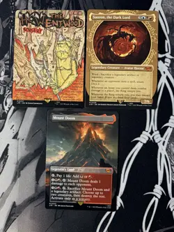 MTG Lord of the Rings - Lot of 3 Mythic Cards Regular - Image 1
