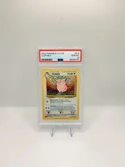 Pokemon TCG Clefable 014/034 Trading Card Game Classic GEM MT 10 Holo PSA 2023 - Image 1