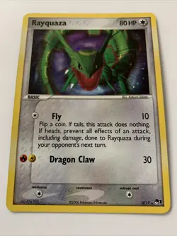 Rayquaza 3/17 Holo Rare Pokemon POP Series 1 Promo LP - Image 1