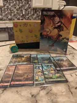 Final Fantasy Chocobo Bundle Click Life Wheel Counter / Storage Box + Land Set - Image 1