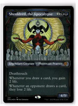 Sheoldred, the Apocalypse (Textured Foil) 331 Dominaria United Foil NM - Image 1