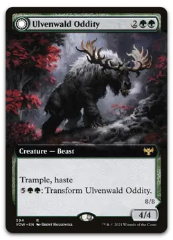 Ulvenwald Oddity (Extended Art) #394 (NM) Crimson Vow VOW Magic MTG - Image 1