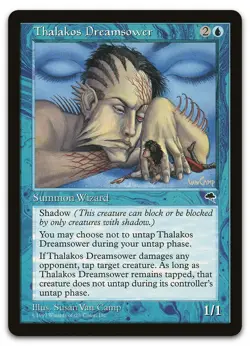 Thalakos Dreamsower #92 (NM) Tempest TMP Magic MTG - Image 1