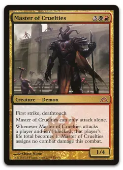 Master of Cruelties #82 (NM) Dragon's Maze DGM Magic MTG - Image 1
