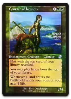 Courser of Kruphix #359 (Foil) (NM) Time Spiral Remastered TSR Magic MTG - Image 1