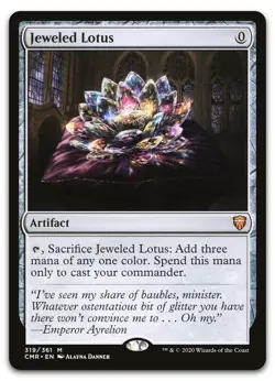 Jeweled Lotus #319 (NM) Commander Legends CMR Magic MTG - Image 1