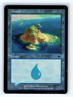Island () L Onslaught 337 Foil LP - Image 1