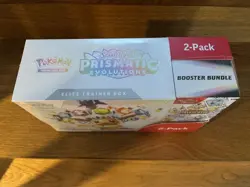 POKEMON TCG Prismatic Evolutions 2 Pack Bundle ETB & Booster Pack New Sealed AU - Image 3