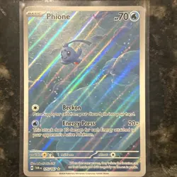 Pokemon TCG Phione 175/167 SV06: Twilight Masquerade Illustration Rare NM - Image 1