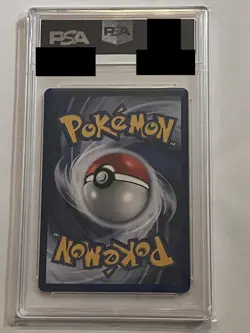 Pokemon 1999-2000 Fossil Red Logo Gambler 💎 PSA GEM MINT 10💎 ✨POP 9✨ - Image 2