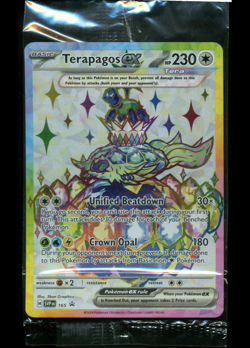 Terapagos ex #165 Pokemon SVP: Scarlet & Violet Black Star Promo Sealed - Image 1