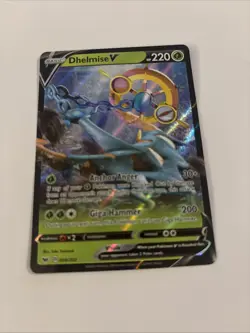Dhelmise V - 009/202 Sword & Shield Ultra Rare Pokemon - NM/MINT - Image 1