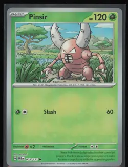 Pinsir Master Ball Pattern 003/131 Pokemon SV8.5 Prismatic Evolutions NM - Image 1