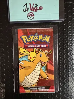 New Sealed Pokemon Dragon Discovery McDonalds 2025 Promo Booster Pack EXACT Pack - Image 1