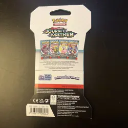 Pokemon Journey Together Scarlet & Violet Booster Pack ( 1 Pack ) Factory Sealed - Image 2