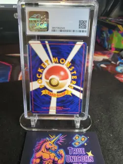 1999 Pokemon Japanese Totodile Neo Premium File 1 CGC 9.5 Gem Mint - Image 2