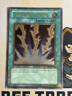 Lightning Vortex FET-EN040 1st Edition Ultimate Rare YuGiOh! NM - Image 3