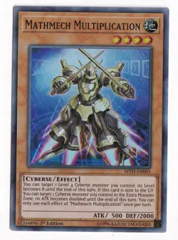 Mathmech Multiplication MYFI-EN005 - Super Rare 1st Ed NM Yugioh - Image 1
