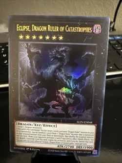 Eclipse, Dragon Ruler of Catastrophes ALIN-EN048 1st Edition Yugioh NM - Image 1