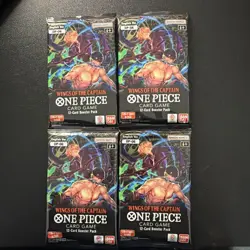Bandai One Piece Wings of the Captain - Booster Pack (OP06) (4) packs - Image 1