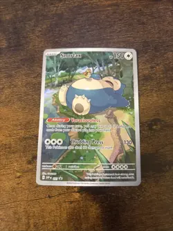 Pokemon TCG Snorlax Promo Black Star Holo Card #051 Scarlet & Violet 151 - Image 1