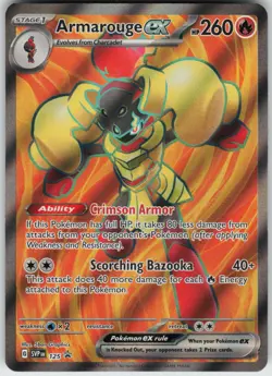 UR - 01 Holo Armarouge ex 125 Promo SV: Scarlet & Violet Promo Cards - Image 1