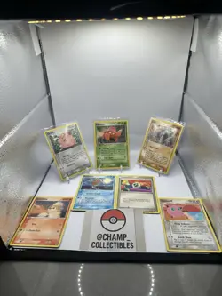 (7) Pokemon Fire Red & Leaf Green Cards Lot Of 7 - 42, 43, 59, 64, 65, 67, & 90 - Image 1