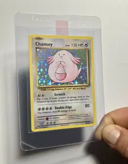 Chansey 70/108 (MP) Holo Rare XY Series: Evolutions 2016 Pokemon Card TCG - Image 3