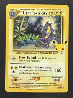 Light Toxtricity SWSH137 SWSH: Sword & Shield Promo Cards Holo - Image 1