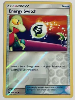 Energy Switch 129/168 Celestial Storm Reverse Holo Uncommon Pokemon Card NM - Image 1