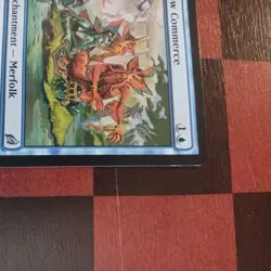 Mtg Merrow Commerce LP Lorwyn Merfolk Tribal Enchantment Magic Card - Image 3