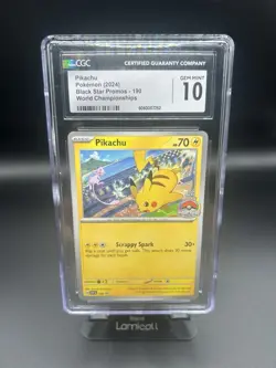 Pikachu 190 Sv: Scarlet & Violet Promo Cards Regular CGC 10 - Image 1