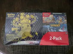 Pokemon Surging Sparks Elite Trainer Box/Booster Bundle Costco 2-Pack - SEALED - Image 1