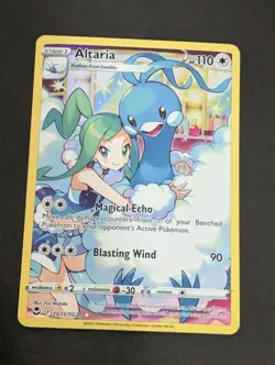 Altaria TG11/TG30 Gallery Full Art Ultra Rare Card Pokemon Silver Tempest - NM - Image 1