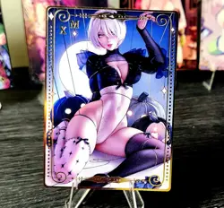 Goddess Story X Nier: Automata Metal Waifu Card - 2B XM Anime AGC - Image 2
