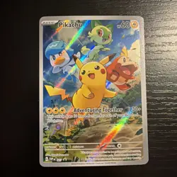 Pikachu 027 Sv: Scarlet & Violet Promo Cards Holo - Image 1