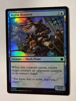 Bigfin Bouncer FOIL | Magic the Gathering MTG | Foundations | NM - Image 1