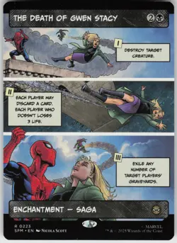 The Death of Gwen Stacy (Borderless) 223 Marvel's Spider-Man R - Image 1